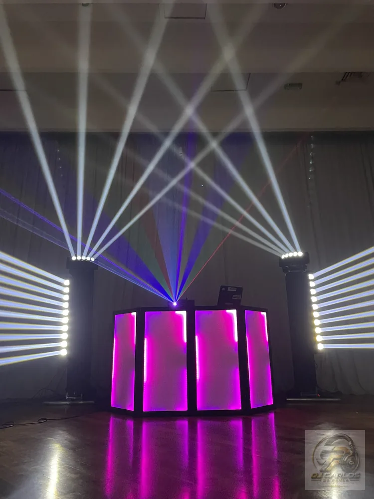 DJ, Som & Iluminação - trabalho real Fort Music Eventos